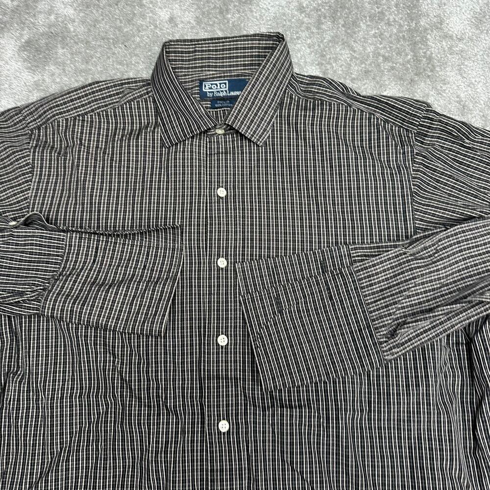 Men's Polo By Ralph Lauren Philip Button Down Shirt Size 17-35 100% Cotton